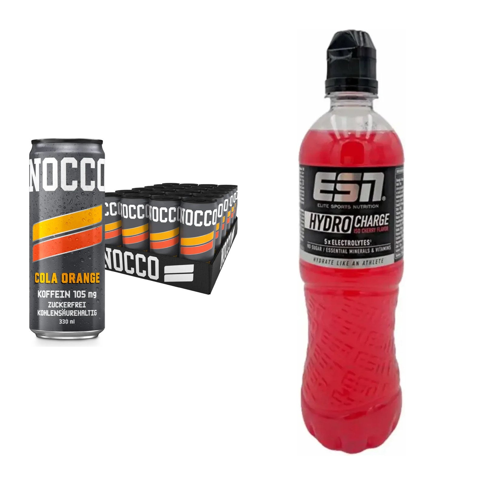 Intra-Workout-Set: Nocco BCAA Drink 24 x + ESN HydroCharge – alle enthaltenen Artikel