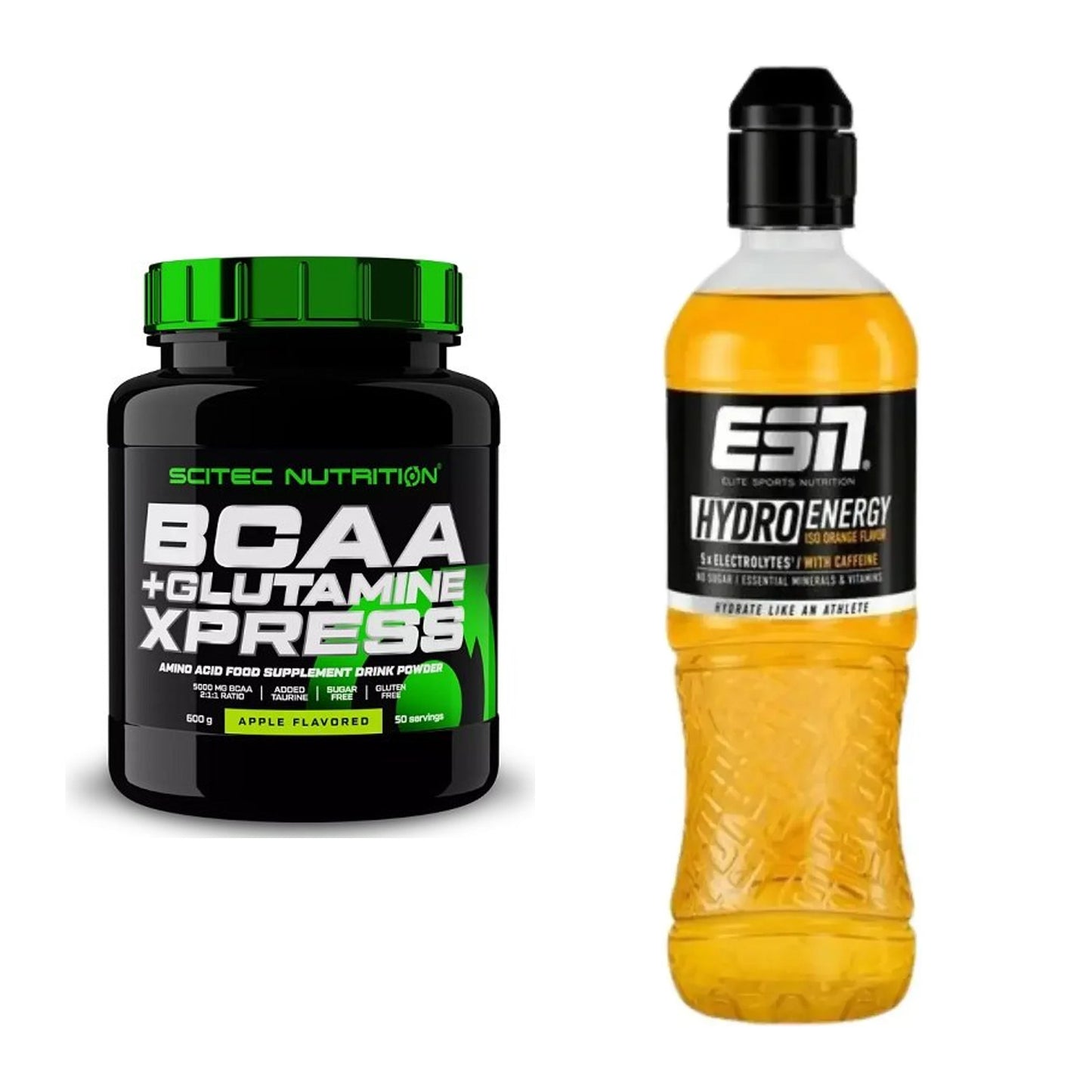 Intra-Workout-Set: Scitec BCAA+ Glutamine + ESN HydroEnergy – alle enthaltenen Artikel