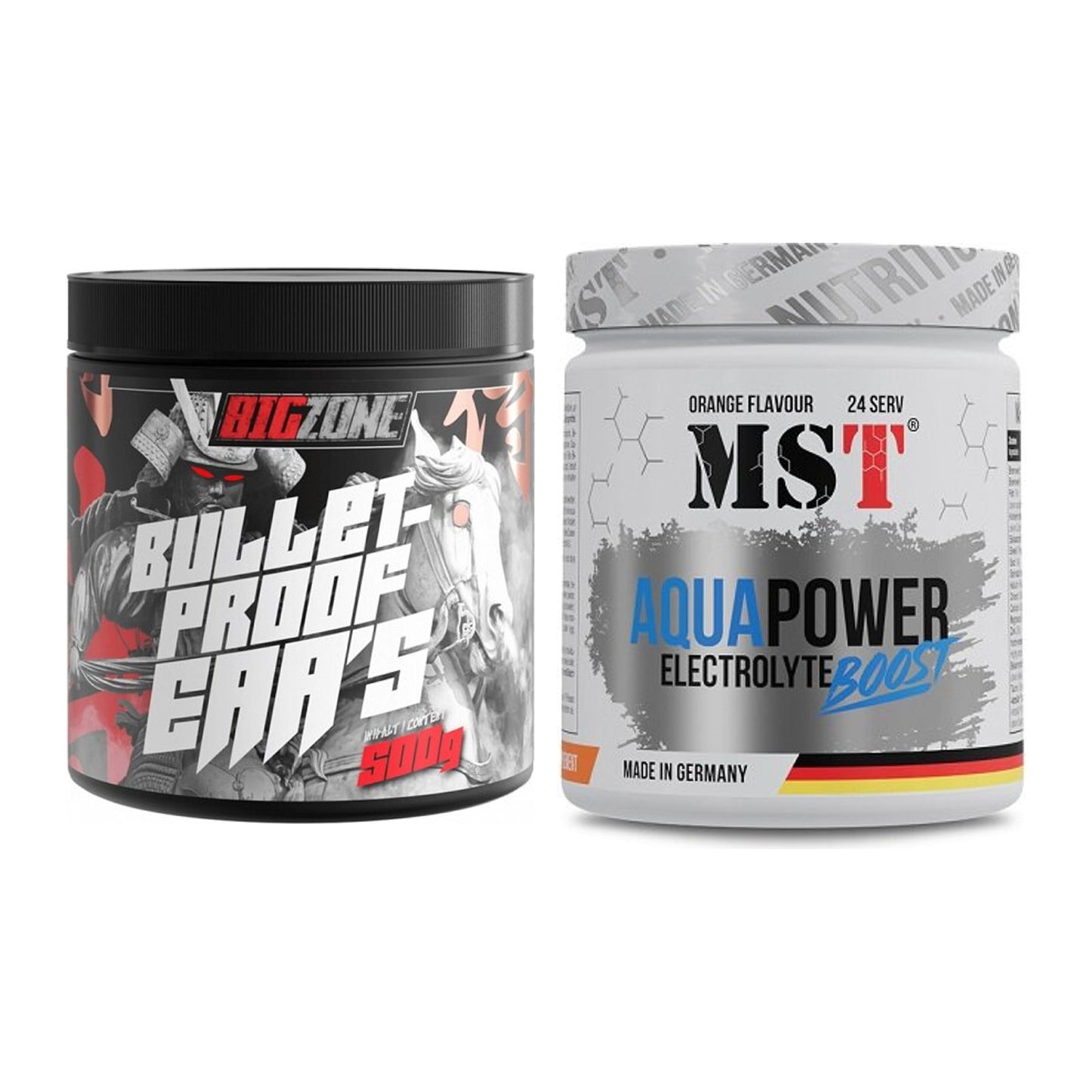 Intra-Workout-Set: Big Zone Bulletproof + MST Aqua Power – alle enthaltenen Artikel