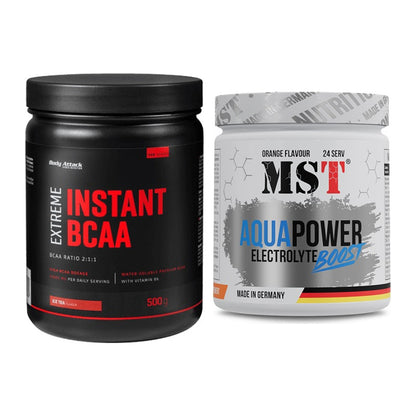 Intra-Workout-Set: Body Attack Instant BCAA + MST Aqua Power – alle enthaltenen Artikel