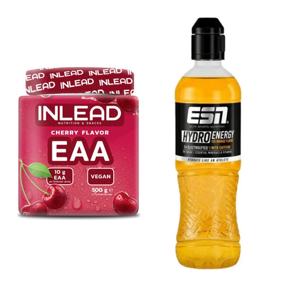 Intra-Workout-Set: INLEAD EAA + ESN HydroEnergy (Elektrolyte) – alle enthaltenen Artikel