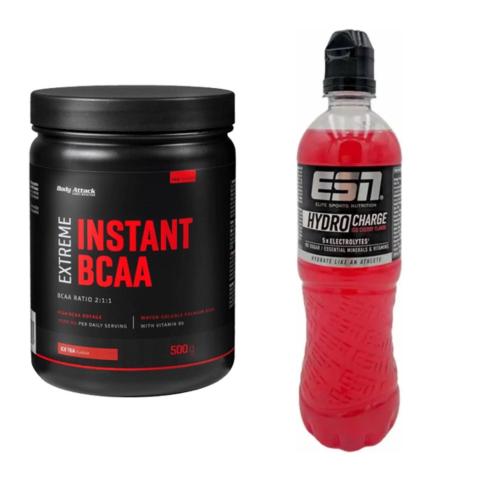 Intra-Workout-Set: Body Attack Instant BCAA + ESN HydroCharge – alle enthaltenen Artikel