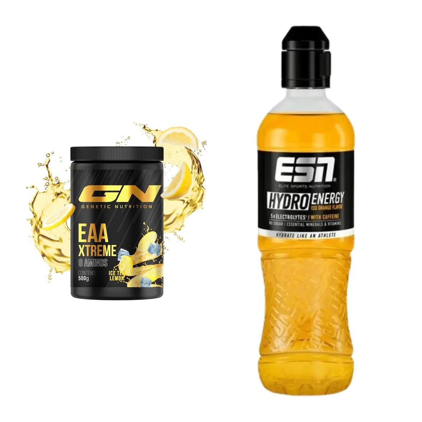Intra-Workout-Set: GN EAA Xtreme + ESN HydroEnergy (Elektrolyte) – alle enthaltenen Artikel