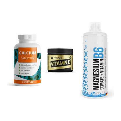 Calcium, Vitamin D & Magnesium: ProFuel Calcium + 2 weitere – alle enthaltenen Artikel
