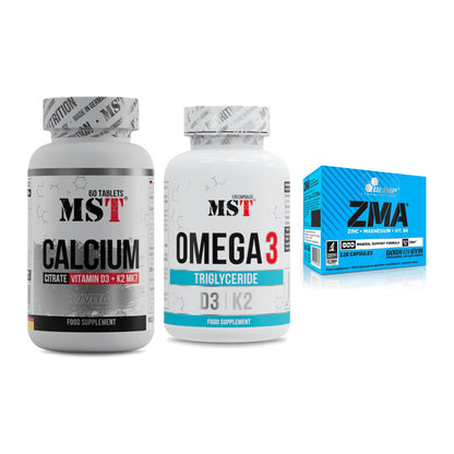 Calcium, Vitamin D & Magnesium: MST Calcium Citrate D3 + 2 weitere – alle enthaltenen Artikel