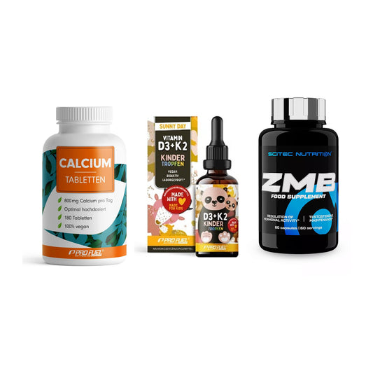 Calcium, Vitamin D & Magnesium: ProFuel Calcium + 2 weitere – alle enthaltenen Artikel