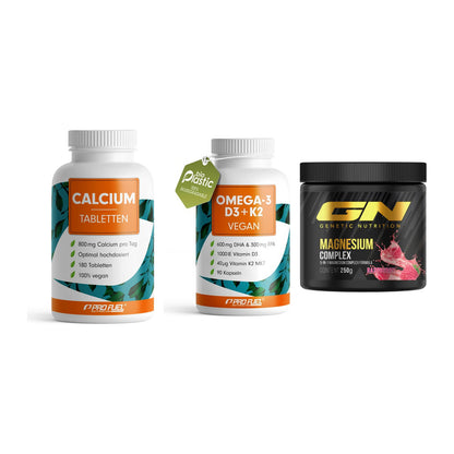 Calcium, Vitamin D & Magnesium: ProFuel Calcium + 2 weitere – alle enthaltenen Artikel