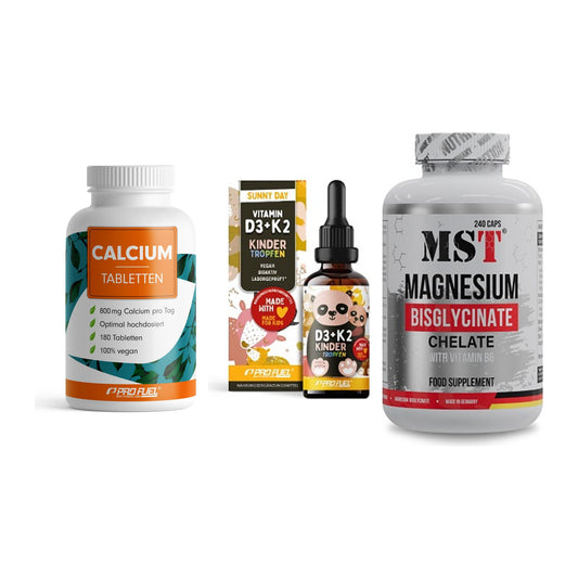 Calcium, Vitamin D & Magnesium: ProFuel Calcium + 2 weitere – alle enthaltenen Artikel