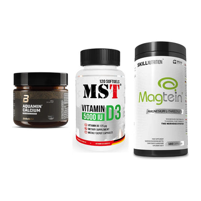 Calcium, Vitamin D & Magnesium: BioTech Aquamin Calcium + 2 weitere – alle enthaltenen Artikel