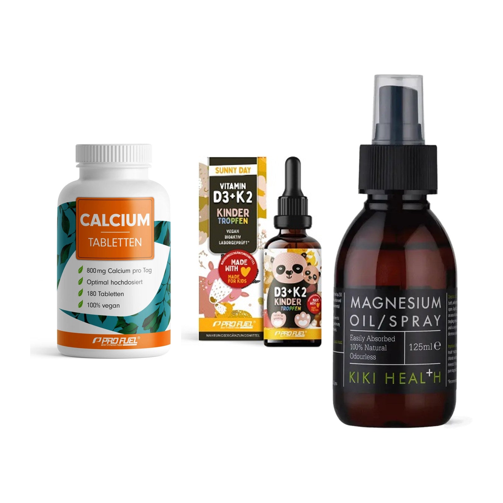 Calcium, Vitamin D & Magnesium: ProFuel Calcium + 2 weitere – alle enthaltenen Artikel