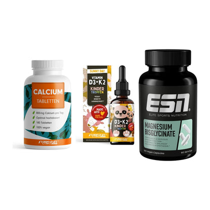 Calcium, Vitamin D & Magnesium: ProFuel Calcium + 2 weitere – alle enthaltenen Artikel