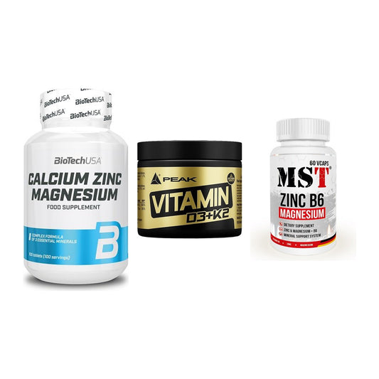 Calcium, Vitamin D & Magnesium: BioTech Calcium Zinc + 2 weitere – alle enthaltenen Artikel