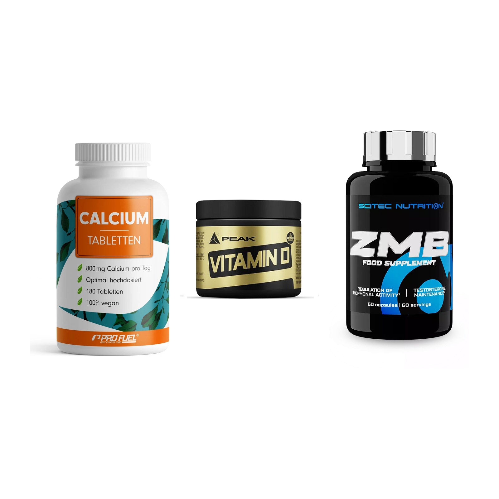 Calcium, Vitamin D & Magnesium: ProFuel Calcium + 2 weitere – alle enthaltenen Artikel