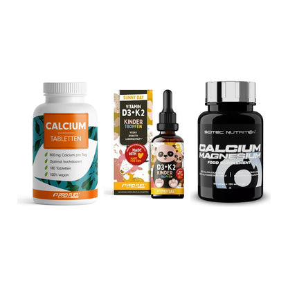 Calcium, Vitamin D & Magnesium: ProFuel Calcium + 2 weitere – alle enthaltenen Artikel