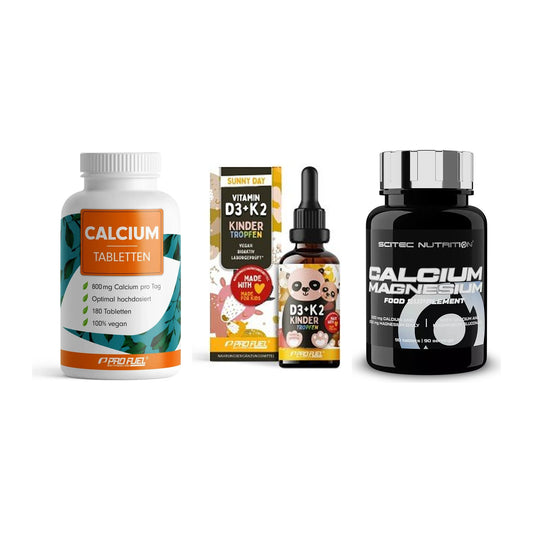 Calcium, Vitamin D & Magnesium: ProFuel Calcium + 2 weitere – alle enthaltenen Artikel