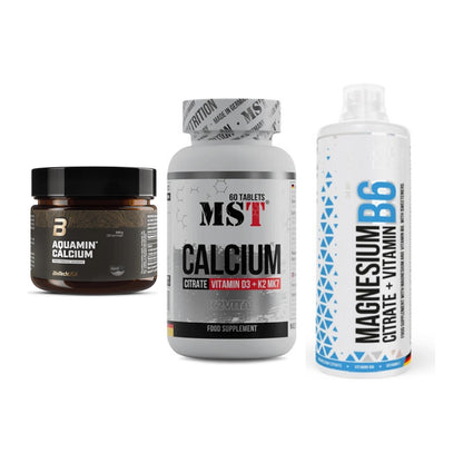 Calcium, Vitamin D & Magnesium: BioTech Aquamin Calcium + 2 weitere – alle enthaltenen Artikel
