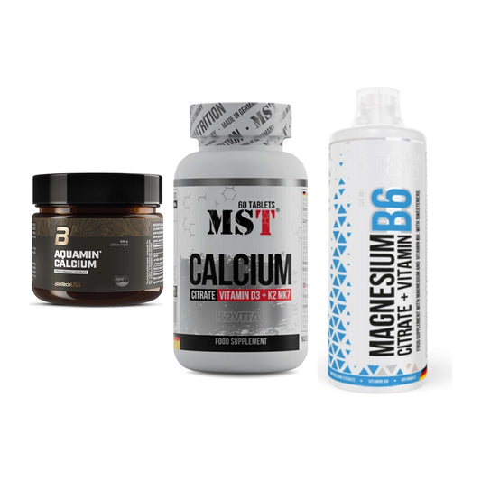 Calcium, Vitamin D & Magnesium: BioTech Aquamin Calcium + 2 weitere – alle enthaltenen Artikel