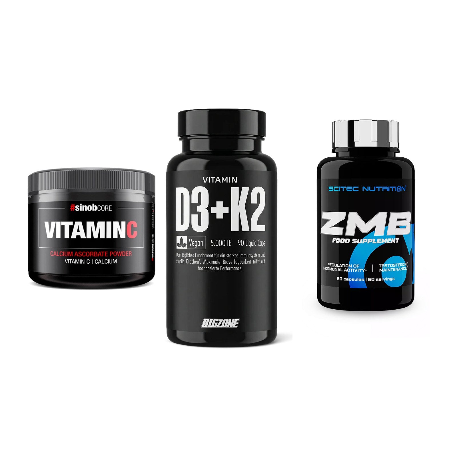 Calcium, Vitamin D & Magnesium: Sinob Vitamin C Calcium + 2 weitere – alle enthaltenen Artikel