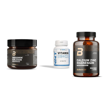 Calcium, Vitamin D & Magnesium: BioTech Aquamin Calcium + 2 weitere – alle enthaltenen Artikel