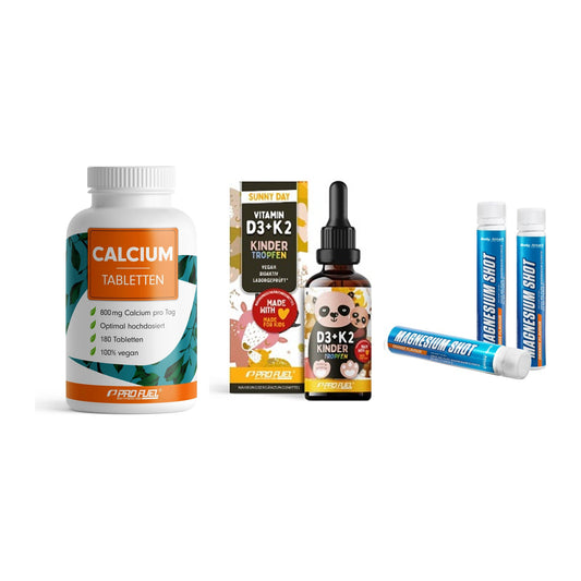 Calcium, Vitamin D & Magnesium: ProFuel Calcium + 2 weitere – alle enthaltenen Artikel
