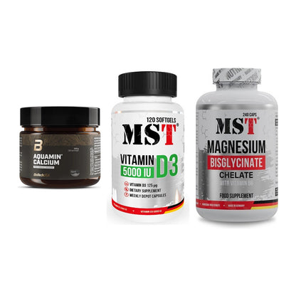 Calcium, Vitamin D & Magnesium: BioTech Aquamin Calcium + 2 weitere – alle enthaltenen Artikel