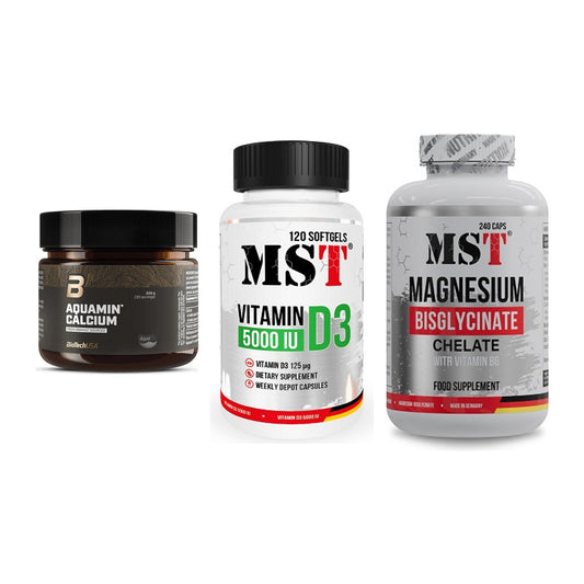 Calcium, Vitamin D & Magnesium: BioTech Aquamin Calcium + 2 weitere – alle enthaltenen Artikel