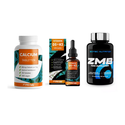 Calcium, Vitamin D & Magnesium: ProFuel Calcium + 2 weitere – alle enthaltenen Artikel