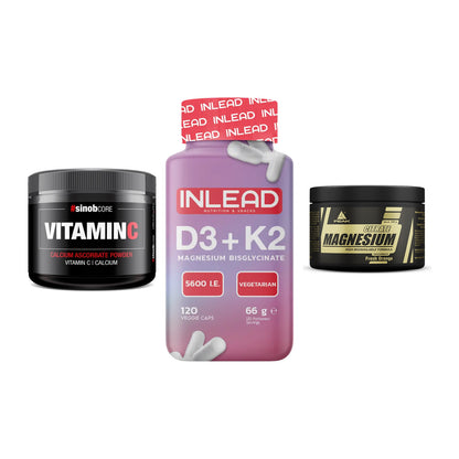 Calcium, Vitamin D & Magnesium: Sinob Vitamin C Calcium + 2 weitere – alle enthaltenen Artikel