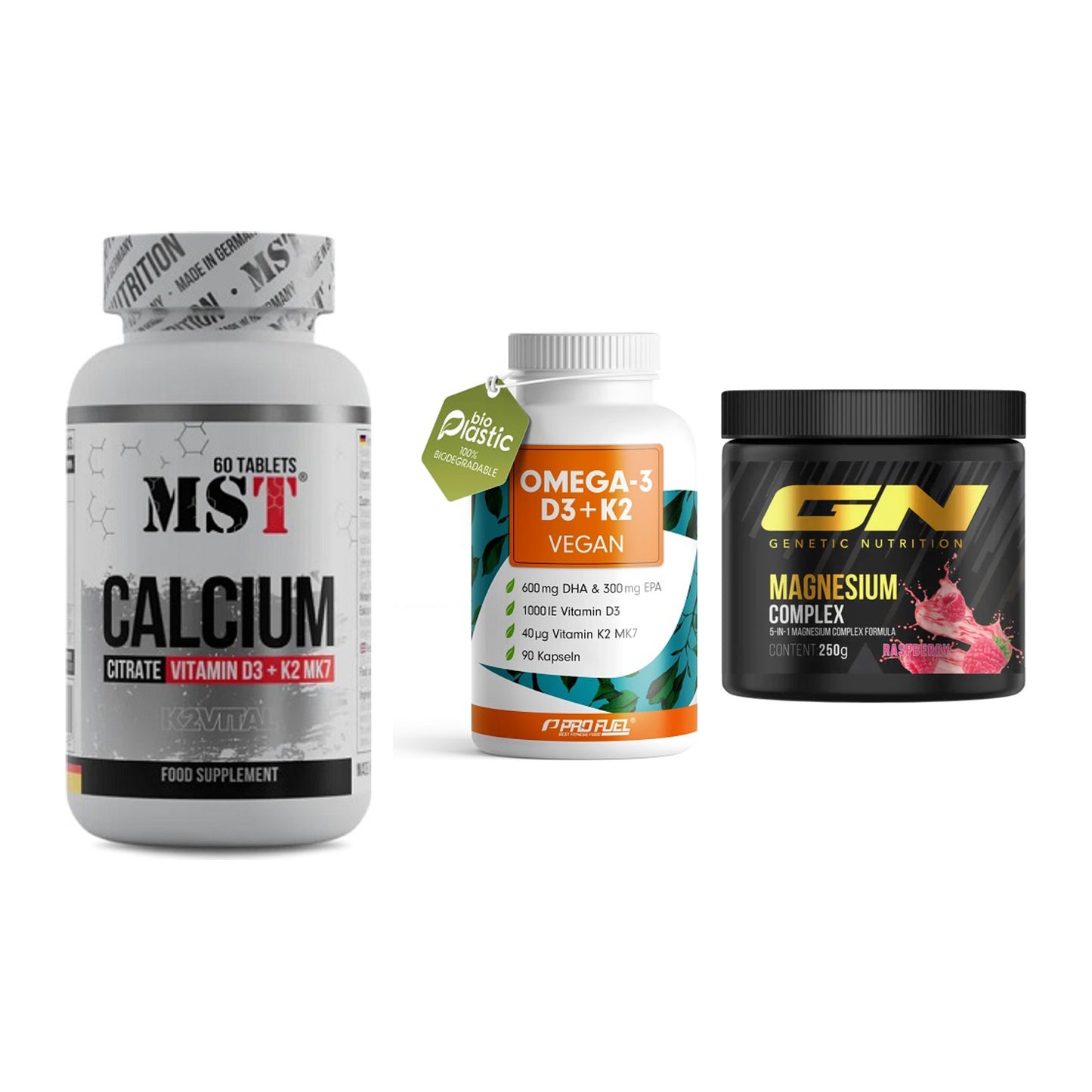 Calcium, Vitamin D & Magnesium: MST Calcium Citrate D3 + 2 weitere – alle enthaltenen Artikel