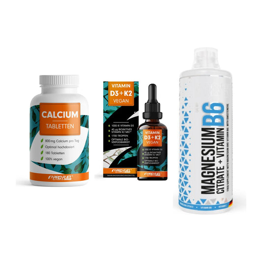Calcium, Vitamin D & Magnesium: ProFuel Calcium + 2 weitere – alle enthaltenen Artikel