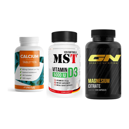 Calcium, Vitamin D & Magnesium: ProFuel Calcium + 2 weitere – alle enthaltenen Artikel