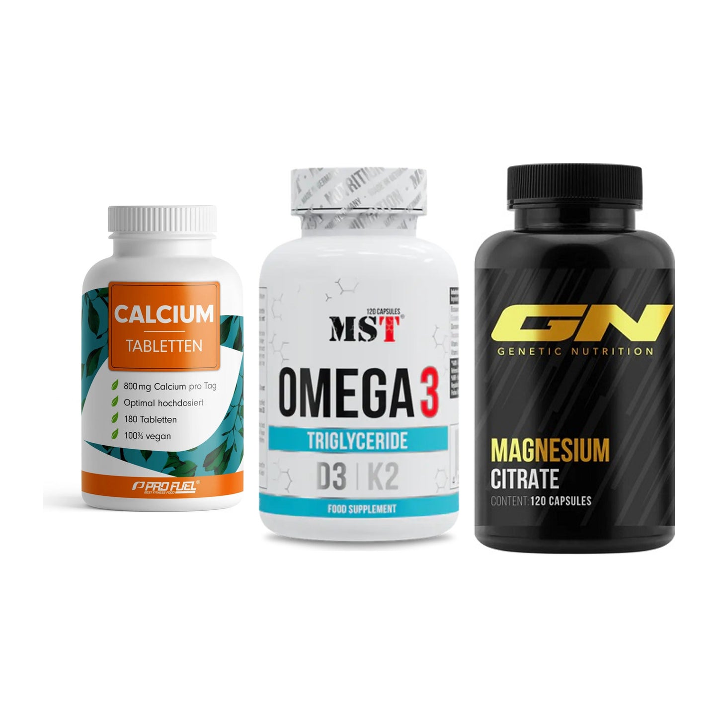 Calcium, Vitamin D & Magnesium: ProFuel Calcium + 2 weitere – alle enthaltenen Artikel