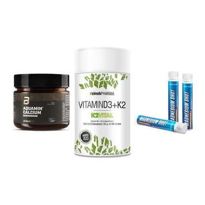 Calcium, Vitamin D & Magnesium: BioTech Aquamin Calcium + 2 weitere – alle enthaltenen Artikel