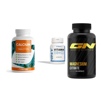 Calcium, Vitamin D & Magnesium: ProFuel Calcium + 2 weitere – alle enthaltenen Artikel