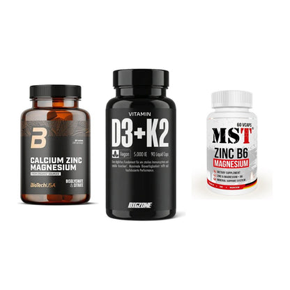 Calcium, Vitamin D & Magnesium: BioTech Calcium Zinc + 2 weitere – alle enthaltenen Artikel
