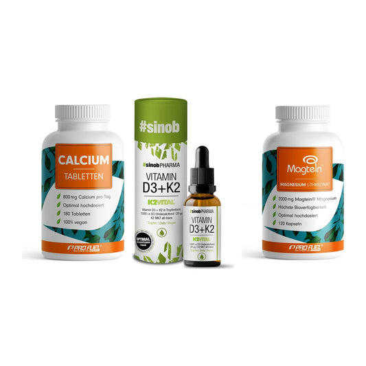 Calcium, Vitamin D & Magnesium: ProFuel Calcium + 2 weitere – alle enthaltenen Artikel