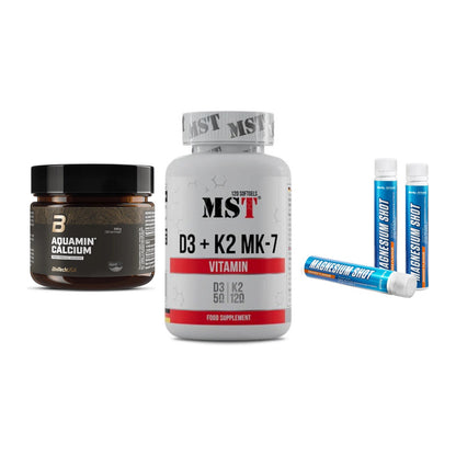 Calcium, Vitamin D & Magnesium: BioTech Aquamin Calcium + 2 weitere – alle enthaltenen Artikel