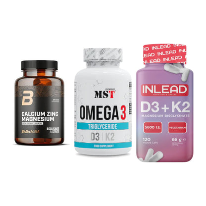 Calcium, Vitamin D & Magnesium: BioTech Calcium Zinc + 2 weitere – alle enthaltenen Artikel