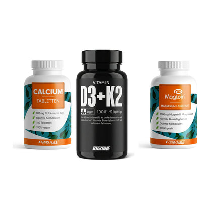 Calcium, Vitamin D & Magnesium: ProFuel Calcium + 2 weitere – alle enthaltenen Artikel