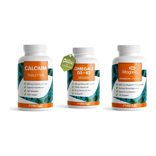 Calcium, Vitamin D & Magnesium: ProFuel Calcium + 2 weitere – alle enthaltenen Artikel