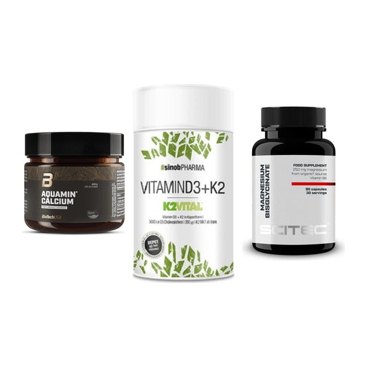 Calcium, Vitamin D & Magnesium: BioTech Aquamin Calcium + 2 weitere – alle enthaltenen Artikel