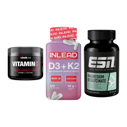 Calcium, Vitamin D & Magnesium: Sinob Vitamin C Calcium + 2 weitere – alle enthaltenen Artikel