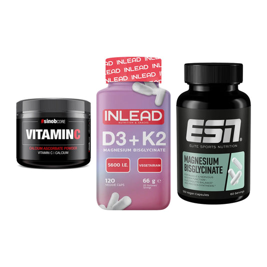 Calcium, Vitamin D & Magnesium: Sinob Vitamin C Calcium + 2 weitere – alle enthaltenen Artikel