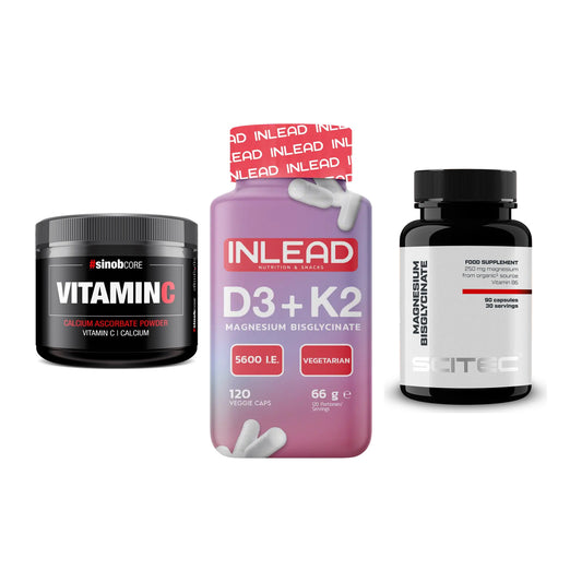 Calcium, Vitamin D & Magnesium: Sinob Vitamin C Calcium + 2 weitere – alle enthaltenen Artikel