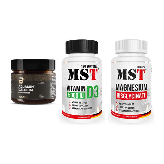 Calcium, Vitamin D & Magnesium: BioTech Aquamin Calcium + 2 weitere – alle enthaltenen Artikel