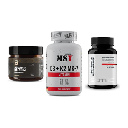 Calcium, Vitamin D & Magnesium: BioTech Aquamin Calcium + 2 weitere – alle enthaltenen Artikel