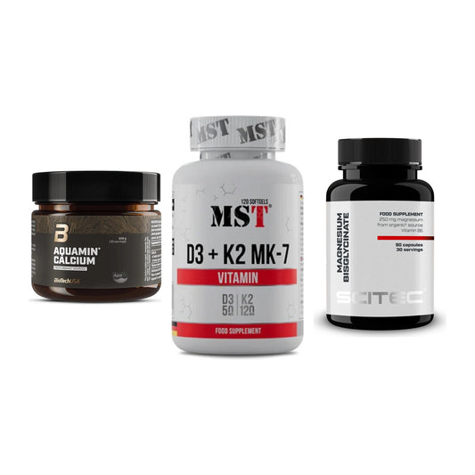 Calcium, Vitamin D & Magnesium: BioTech Aquamin Calcium + 2 weitere – alle enthaltenen Artikel