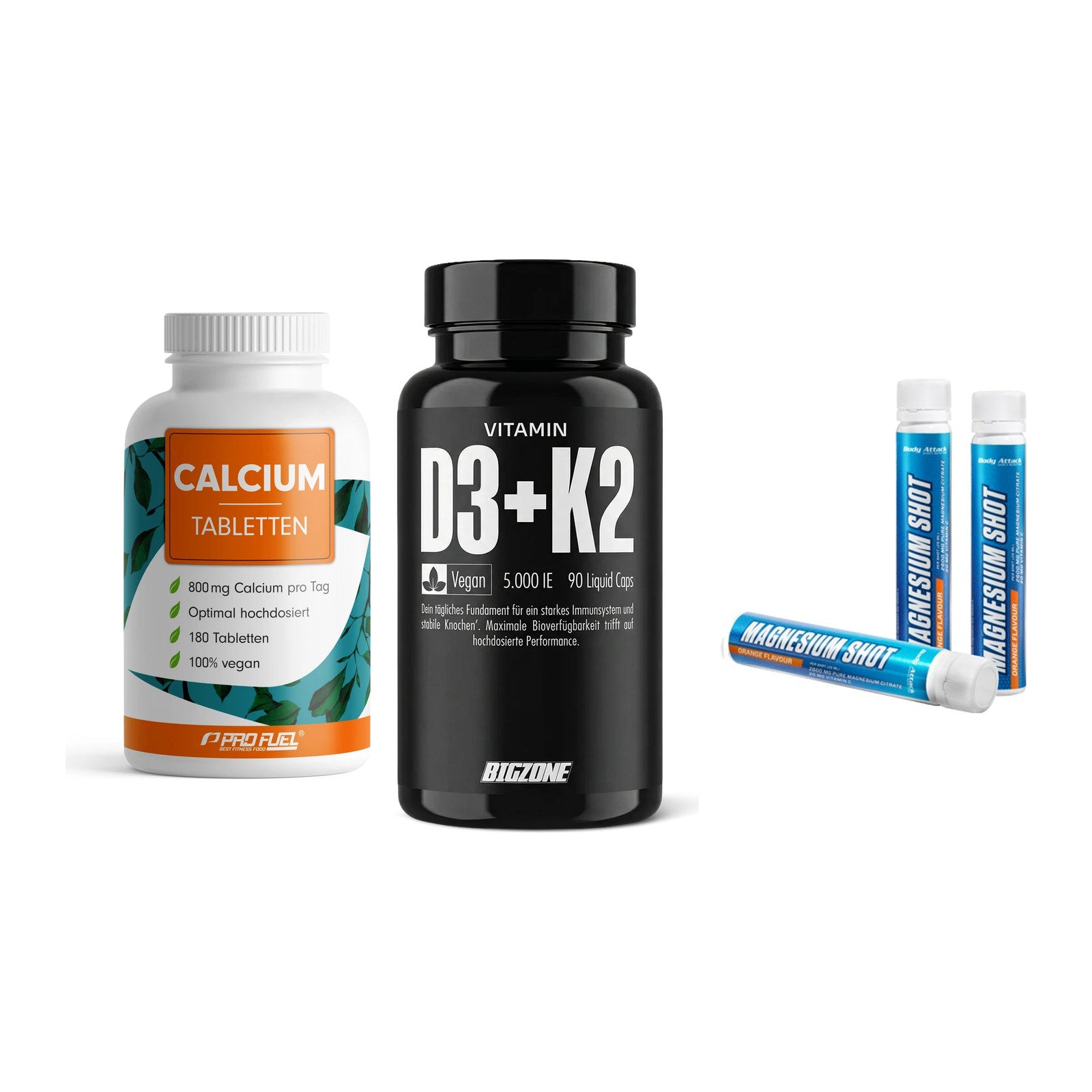 Calcium, Vitamin D & Magnesium: ProFuel Calcium + 2 weitere – alle enthaltenen Artikel