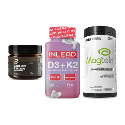 Calcium, Vitamin D & Magnesium: BioTech Aquamin Calcium + 2 weitere – alle enthaltenen Artikel