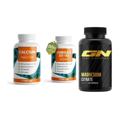 Calcium, Vitamin D & Magnesium: ProFuel Calcium + 2 weitere – alle enthaltenen Artikel